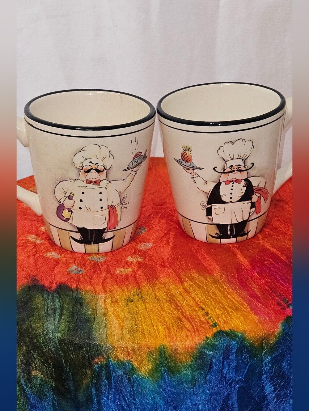 Le Chef by Hd Designs 2 Classic Coffee Cups (Part Of Collection)